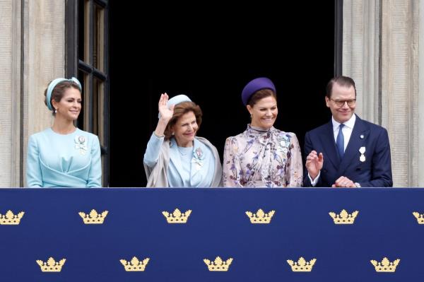Madeleine, left, is seventh in line to the Swedish throne.