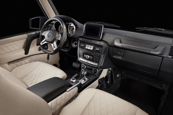 Every aspect of the interior and exterior is meticulously super-enhanced to withstand any foul play from the roof to the run-flat tires. 