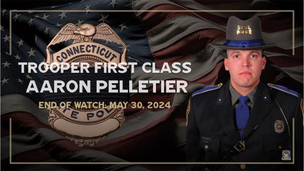 Co<em></em>nnecticut State Police First Class Trooper Aaron Pelletier