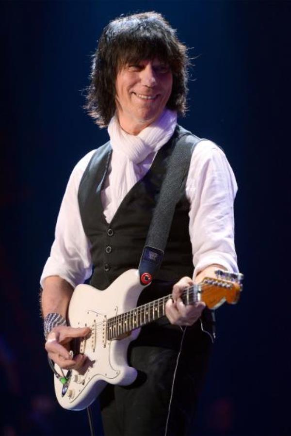 Jeff Beck performing in 2013