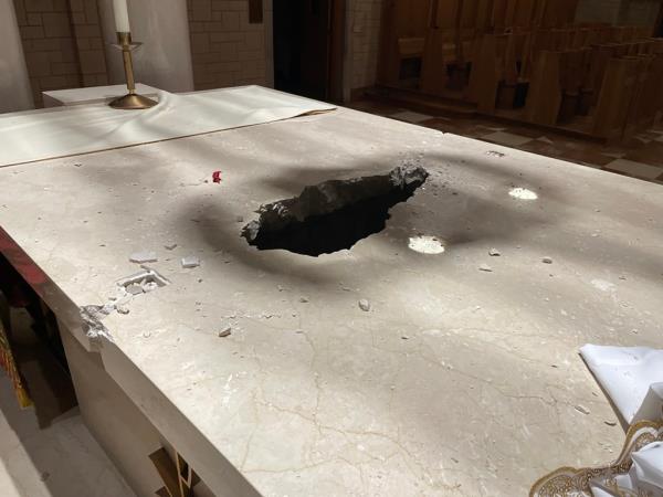Arkansas mo<em></em>nastery desecrated 