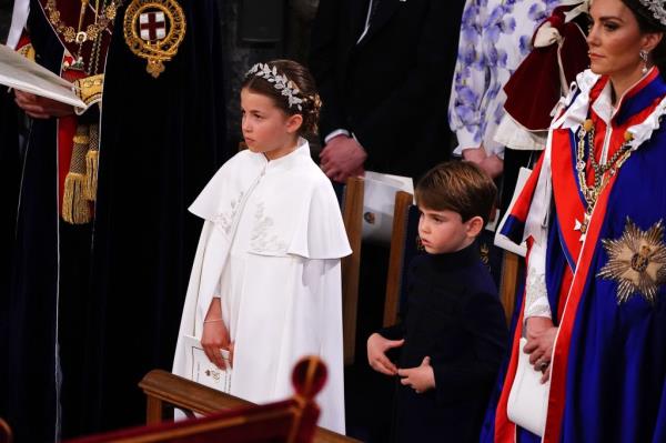 Princess Charlotte and Prince Louis