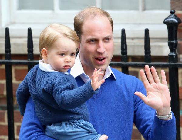 During the Trooping the Colour last June, Prince George, Prince Louis and Princess Charlotte greet crowds.