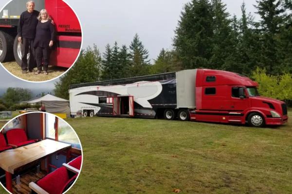 Clayton Balabanov says he regrets spending all that time and mo<em></em>ney on the home but is planning to use the mobile home for a while.