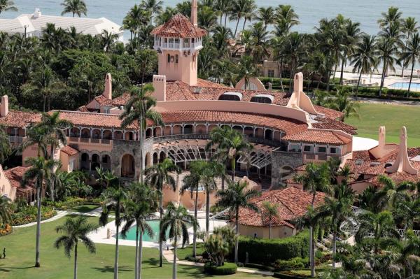 Aerial view of Mar-a-Lago