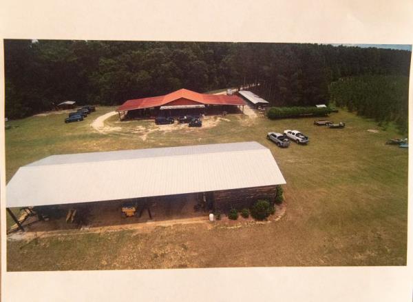 Aerial photo of the compound.