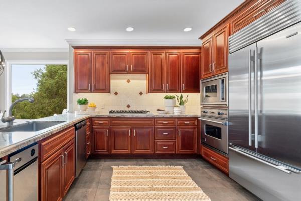 The updated kitchen. 