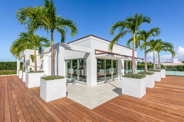 The duplex is the largest co<em></em>ndo in Palm Beach.