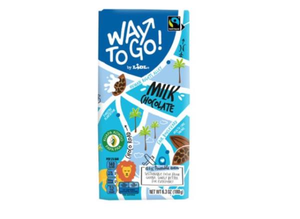 way to go milk chocolate bar