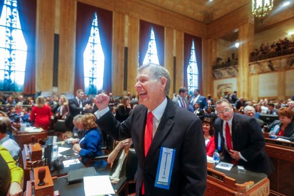 Rep. Francis Thompson recently switched political parties, from Democrat to Republican in March.