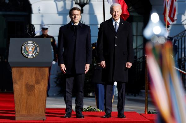 Biden and Macron