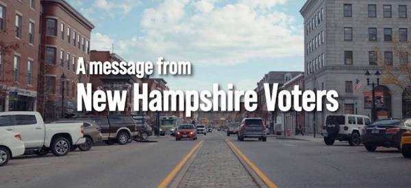A New Hampshire voter explains why President Biden should not be the Democratic nominee again in 2024 in an ad campaign started by RootsAction.