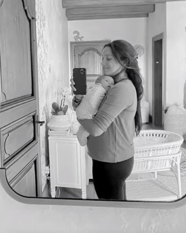 The docuseries also features a photo of Markle and her daughter Lilibet in her nursery.