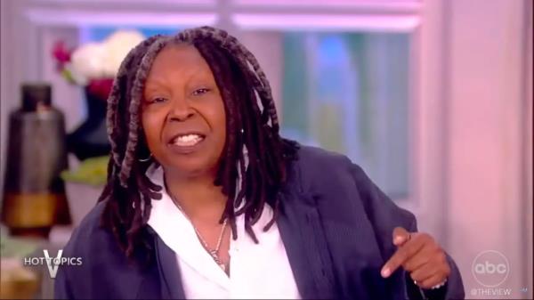 Whoopi Goldberg hit out at the Sussex’s spokesperson during a segment on Thursday’s edition of “The View,” saying the word “chase” implied that the alleged caper took place at high speed.