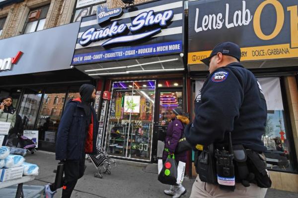The Bavaro Smoke Shop in Washington Heights.