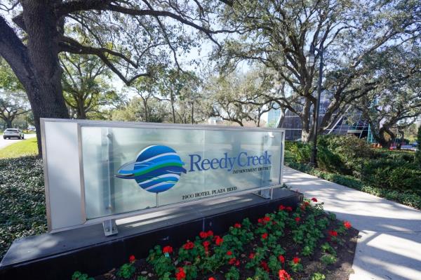 DeSantis signed into a law a measure dissolving the Disney-dominated Reedy Creek Improvement District.