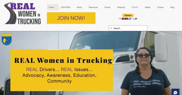 “Real Women in Trucking” filed a complaint against me<em></em>ta on Thursday.