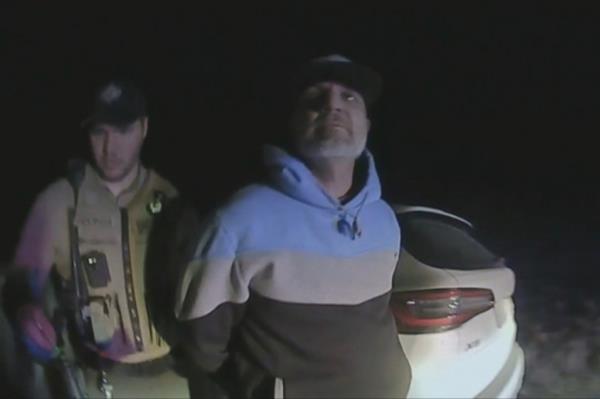 Kenneth Adams getting arrested on a warrant the day after Thanksgiving.
