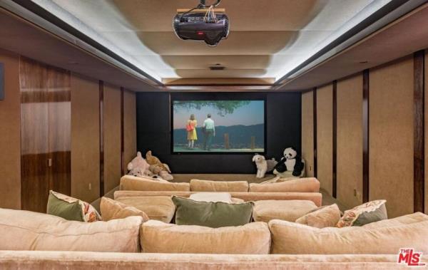 The movie theater.