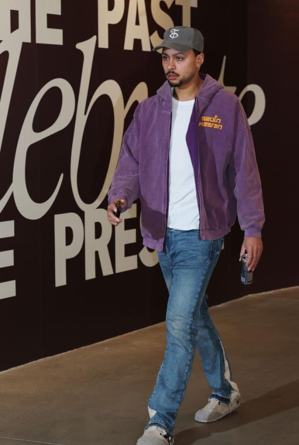 Bryn Forbes before a game with the Timberwolves