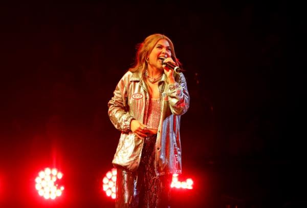 Hayley Kiyoko performs on stage during Proud and Loud at the Royal Albert Hall on June 4, 2022, in London. 