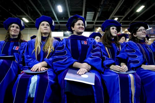 Jackson spoke to the graduating class of American University’s law school in Washington.
