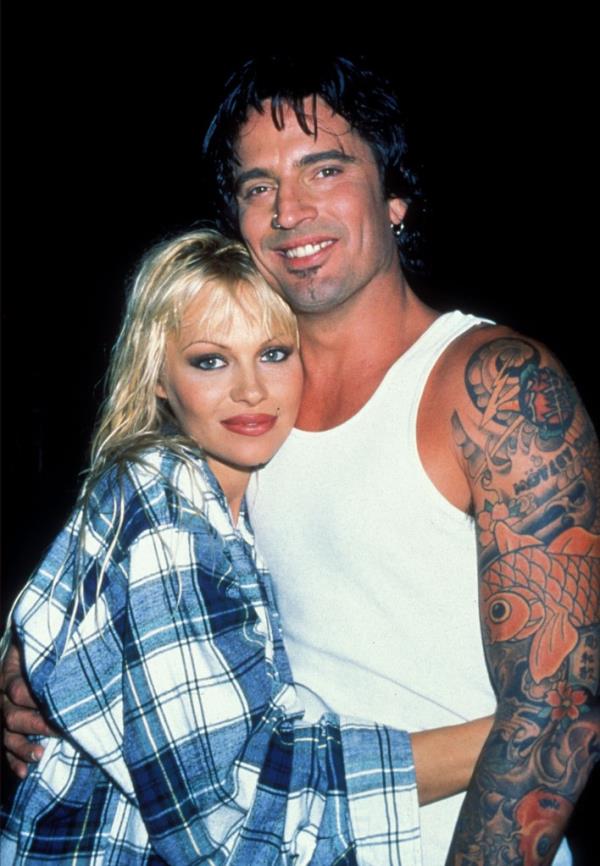 Pamela Anderson and Tommy Lee