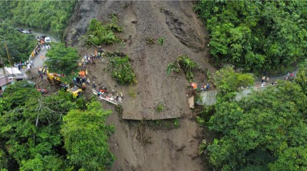 It took authorities 70 hours to dig up the bus.