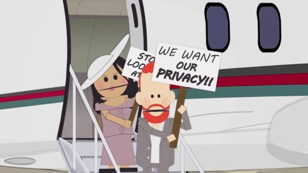 Prince Harry and Meghan Markle have been roasted by South Park.</p>

<p>　　