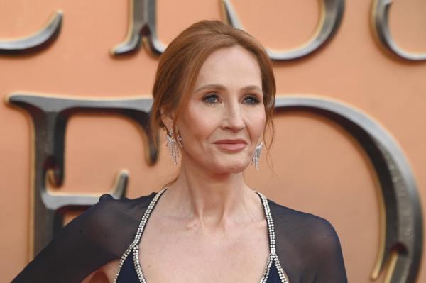 J.K. Rowling arrives at the 