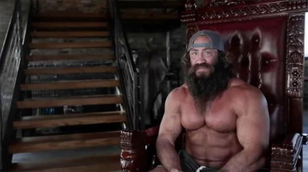 Liver King in his video apology Thursday.