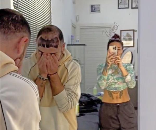 In a follow-up video, the tattoo artist showed how it was 
