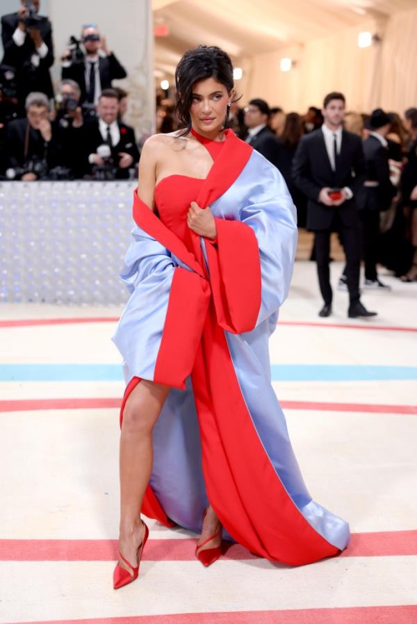 Kylie Jenner at met