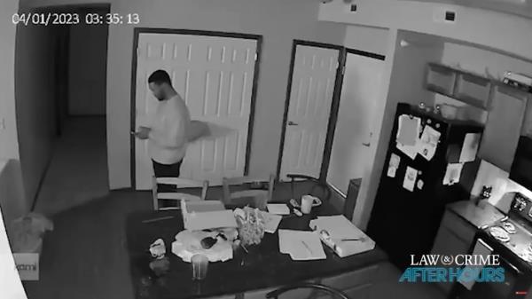 Trespass suspect inside the home