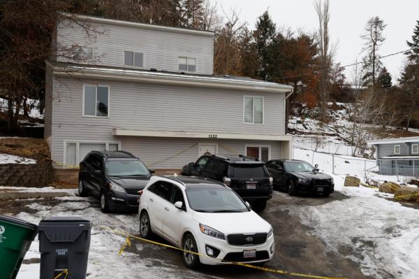 The Moscow, Idaho home wher<em></em>e four University of Idaho students were killed on Nov. 13.