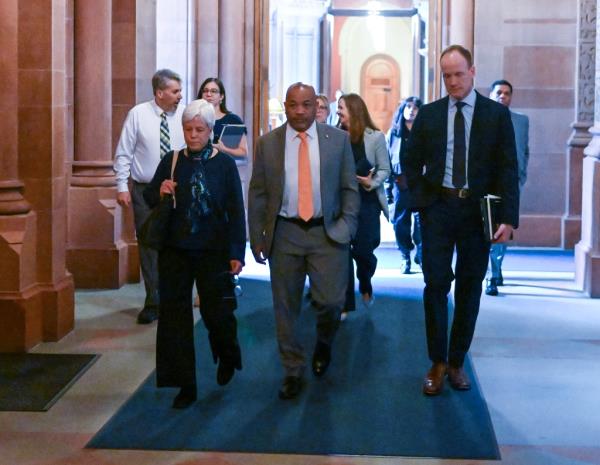 Assembly Speaker Carl Heastie.