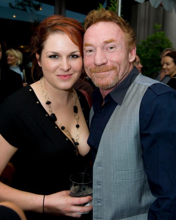 Danny Bo<em></em>naduce and his now-wife Amy Railsback pose at the 4th Annual Great Chefs Event Benefiting Alex's Lemo<em></em>nade Stand Foundation on June 17, 2009, in Philadelphia. 
