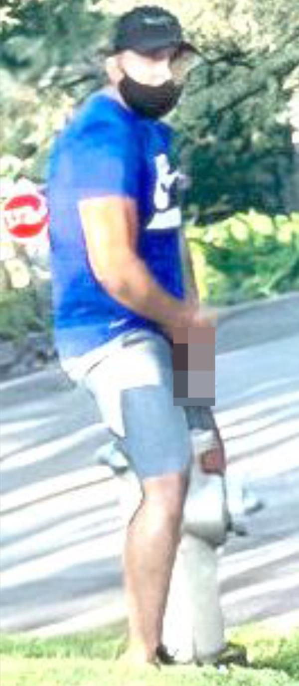 Rios was photographed by a woman who says he masturbated over a fire hydrant on two separate occasions as she and her 9-year-old child walked by.