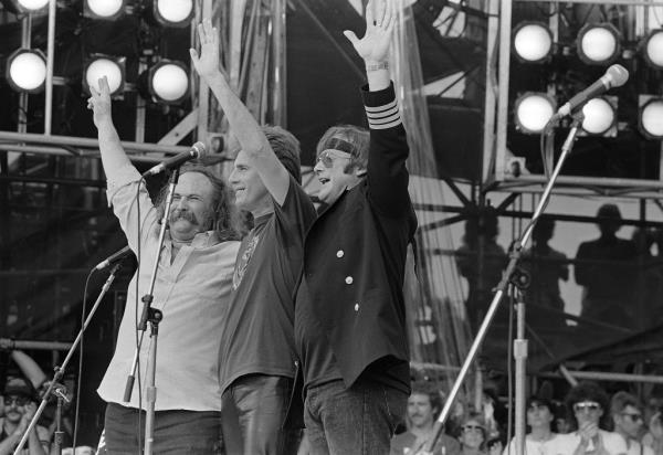 David Crosby, Graham Nash and Stephen Stills 
