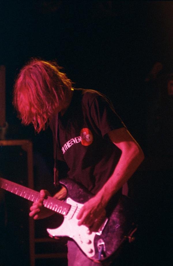 Nirvana performing their albums 