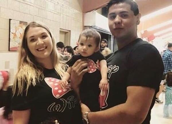 Jordan Anchondo-Jamrowski with her husband Andre Ancho<em></em>ndo were both killed.