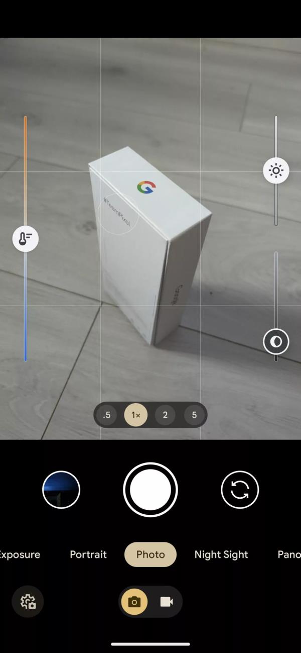 Google Camera redesign Pixel 8