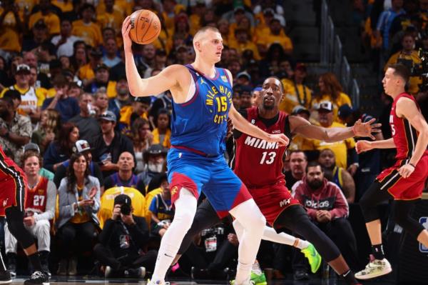 Nikola Jokic and Bam Adebayo