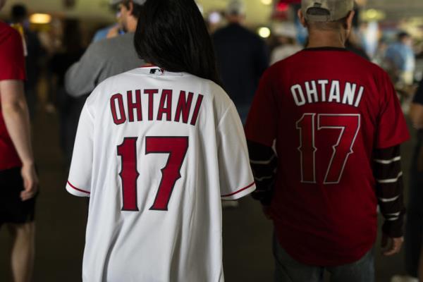Shohei Ohtani is the first player from Japan to finish a season with the most popular jersey in the league.