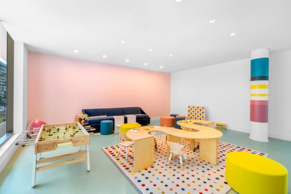 A kids' playroom.