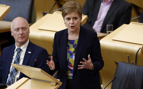 Humza Yousaf said he could not answer for Nicola Sturgeon