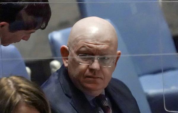 Russian Permanent Representative to the United Nations Vasily Nebenzya AP Photo/Bebeto Matthews