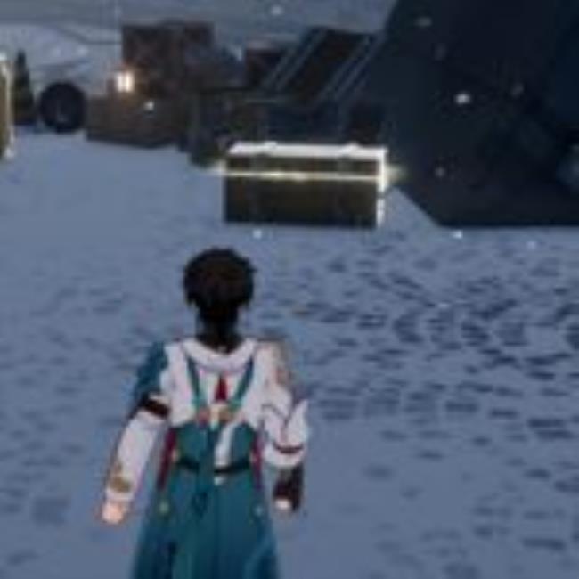 Ho<em></em>nkai Star Rail Administrative District Chest In Front Of Gate