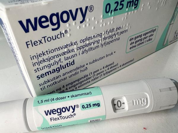 FILE PHOTO: Novo Nordisk's weight-loss drug Wegovy