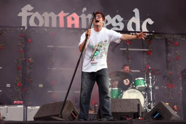 Grian Chatten of Fo<em></em>ntaines D.C. 